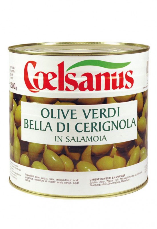 Olives vertes « Bella di Cerignola »